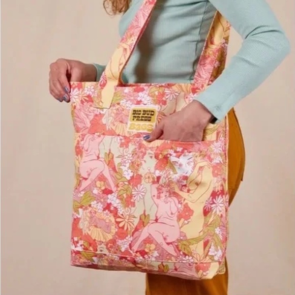 Big Bud Press RARE LIMITED EDITION & NWOT Spring Rapture Mini Tote - Picture 4 of 8